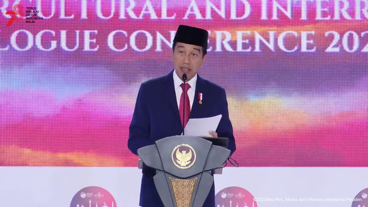 Opening the ASEAN IIDC 2023, President: Indonesia the Locomotive of Peace in the Region