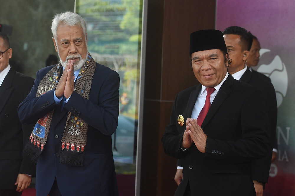 Timor-Leste Prime Minister Arrives in Indonesia