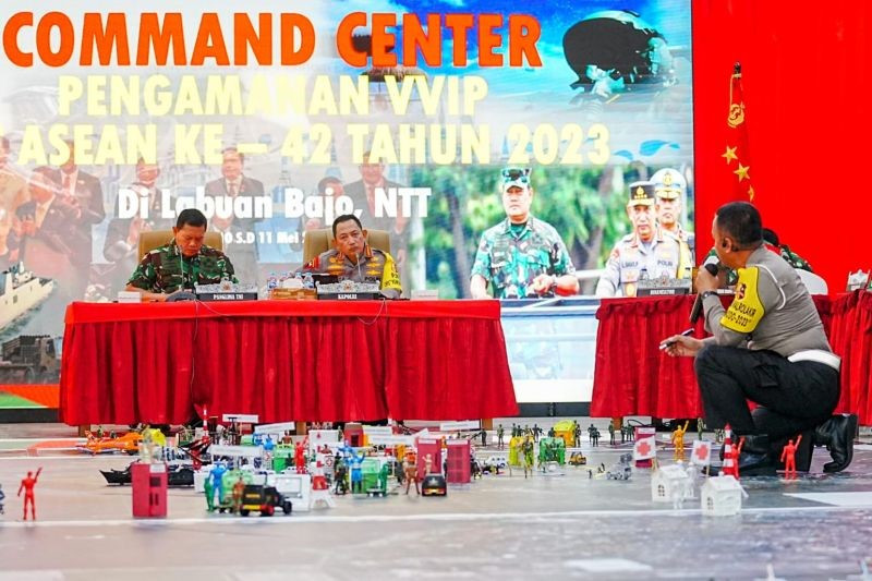 TNI-Polri Mitigasi Permasalahan saat KTT ke-42 ASEAN Labuan Bajo