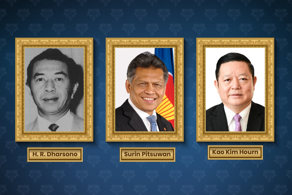 ASEAN Secretary-Generals from Time to Time