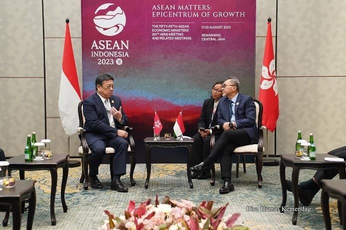 Chairing the 7th AEM-Hong Kong, PRC, Consultation Trade Minister Zulkifli Hasan: Optimize ASEAN-Hong Kong Trade Potential